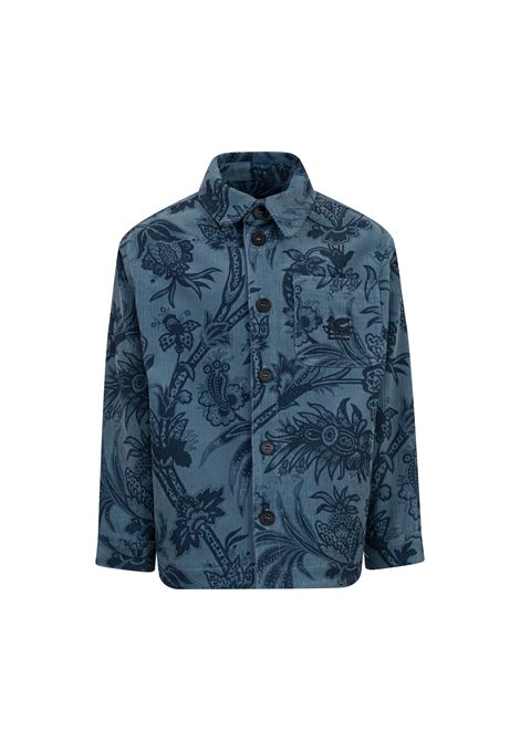 Camicia con stampa ETRO KIDS | GZ5H60 V0197623BL